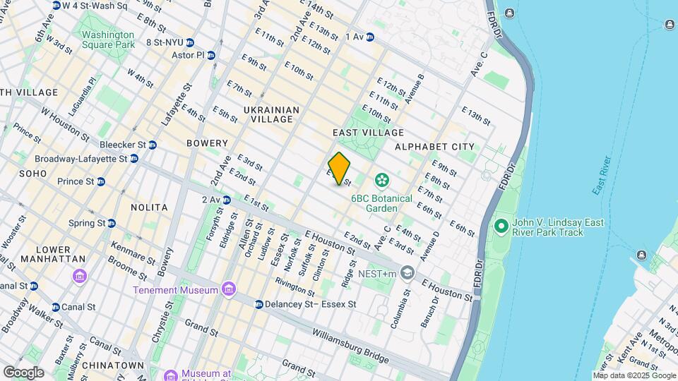 219 E Fourth St Mapa y Detalles de la Ubicación