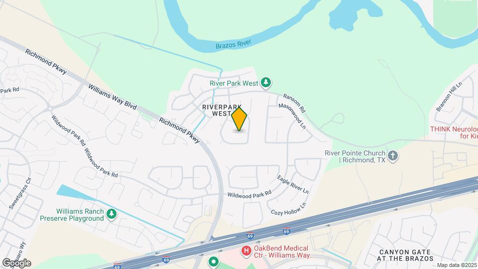 21915 Rivergate Ct Map and Location Details