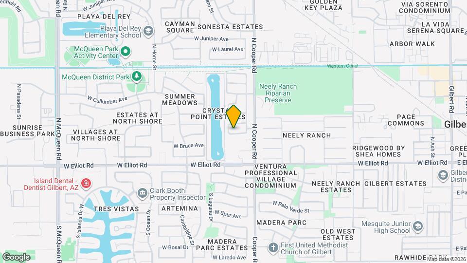 886 W Bruce Ave Map and Location Details