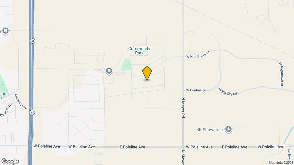 2960 N Phoenix Ln Map and Location Details