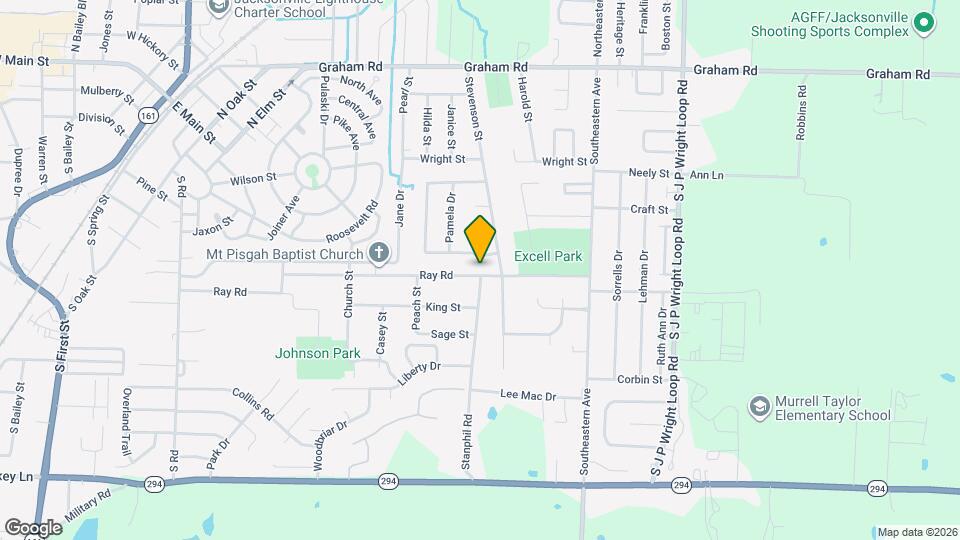 1313 Ray Rd Map and Location Details