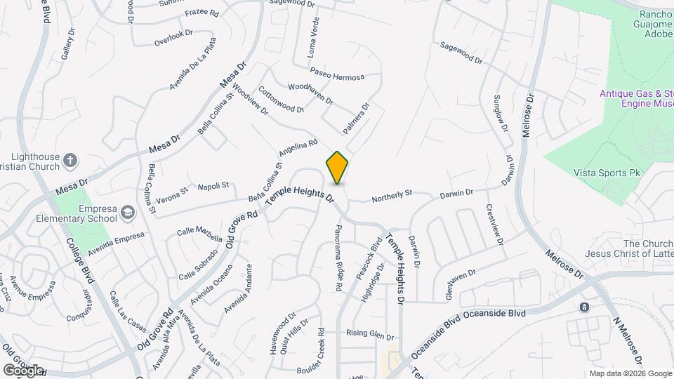 1357 Panorama Ridge Rd Map and Location Details