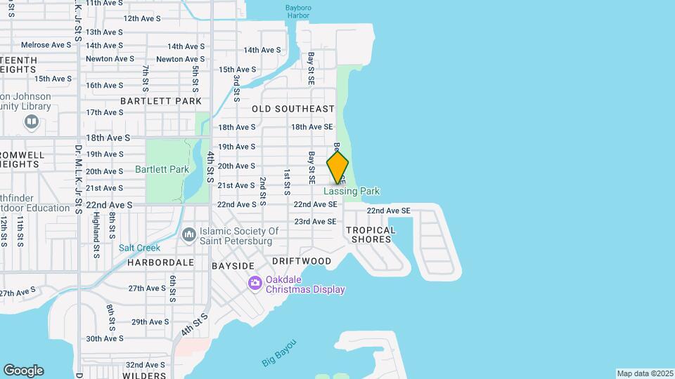 2101 Beach Dr SE Map and Location Details