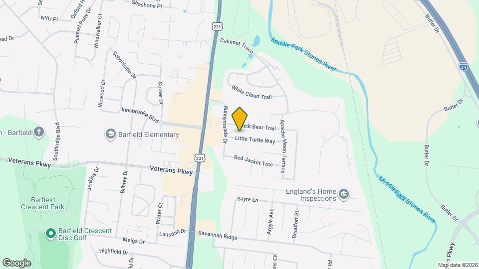 171 Little Turtle Way Mapa y Detalles de la Ubicación