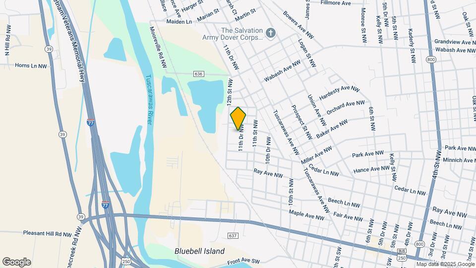614 11th Dr NW Map and Location Details