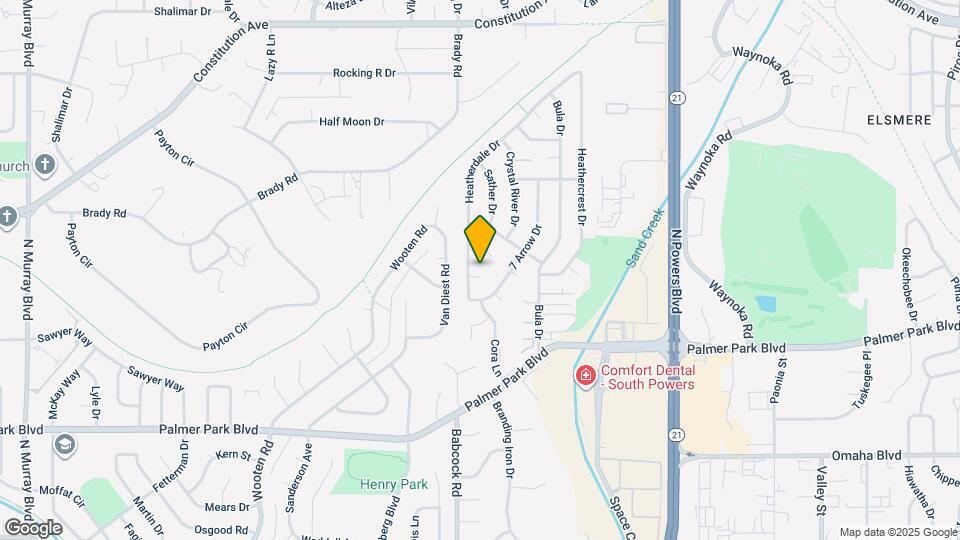 5320 Heather Ridge Ct Map and Location Details