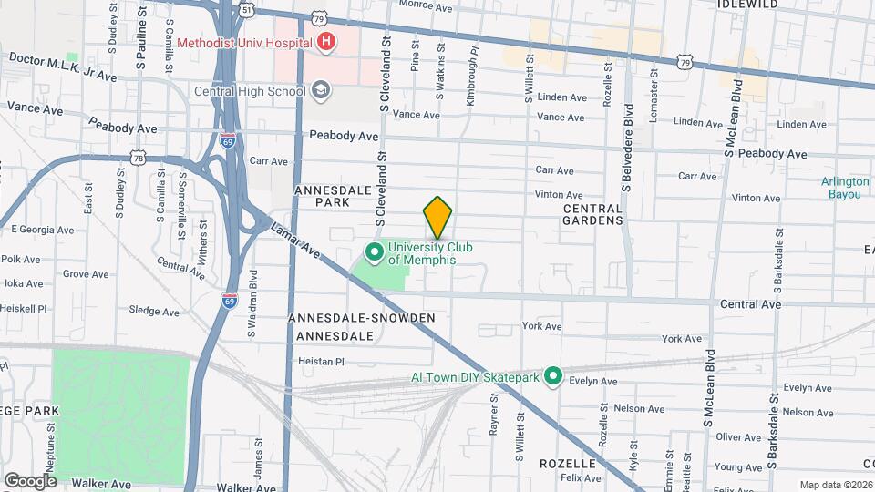 1431 Goodbar Ave Map and Location Details