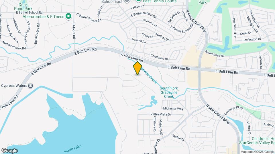 10720 Canoe Dr Map and Location Details