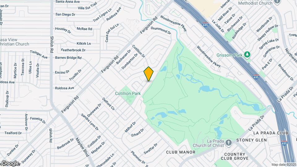 11210 Cotillion Dr Map and Location Details