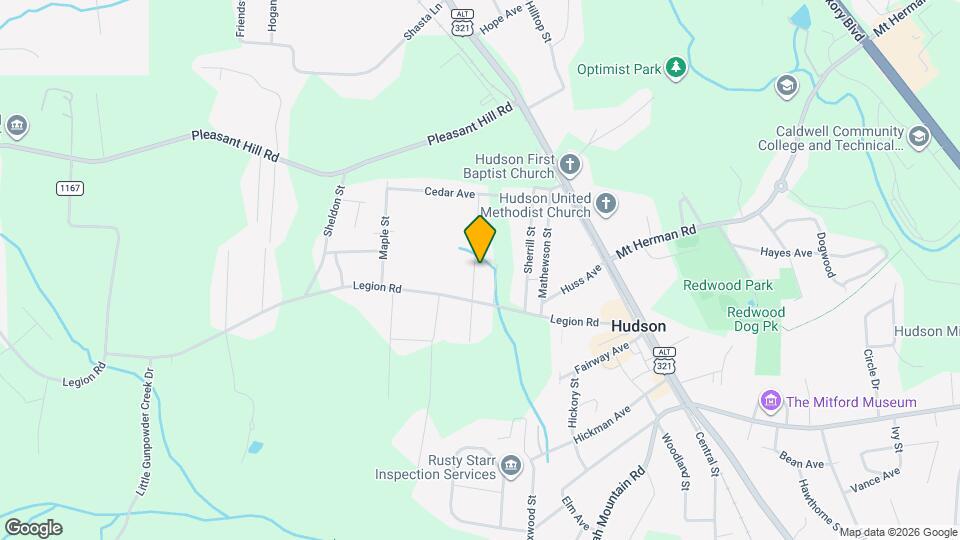 337 Laurel St Map and Location Details