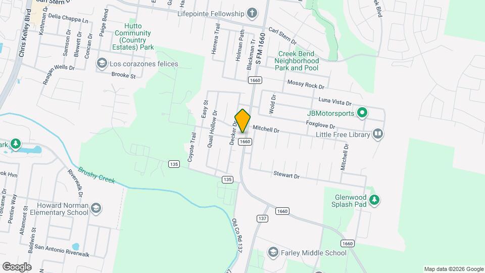 100 Meadow Lark Ln Map and Location Details