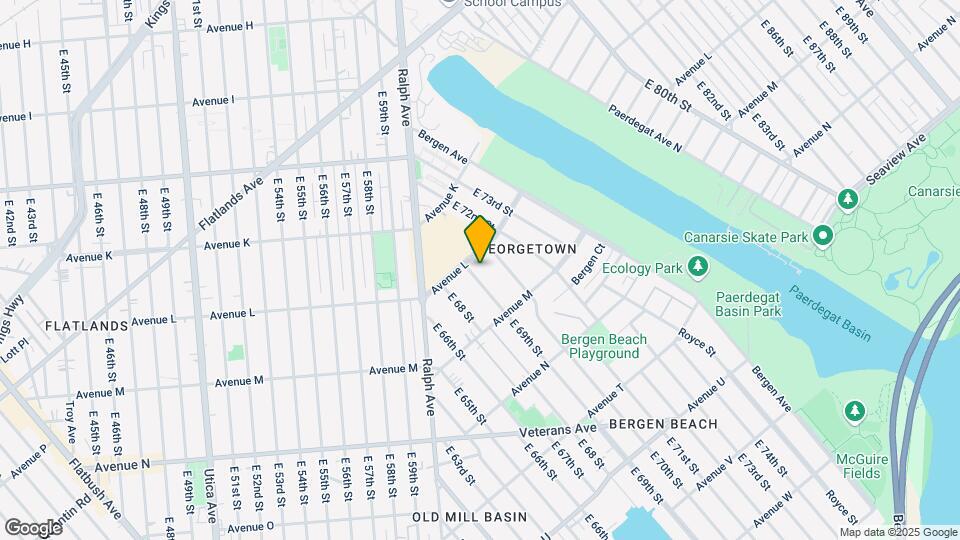 1227 E 69th St Map and Location Details