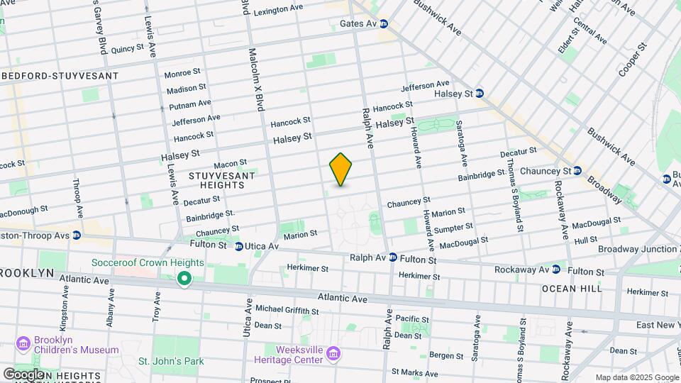 295a Bainbridge Street Mapa y Detalles de la Ubicación