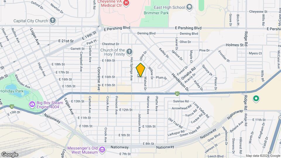 1509 Oak Ct Map and Location Details