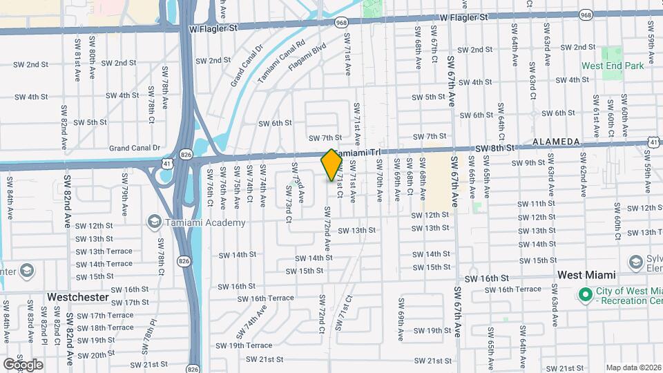 935 SW 72nd Ave, Unit A2 Map and Location Details