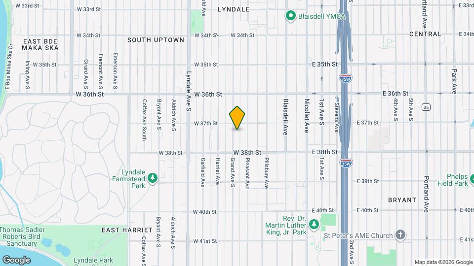 3721 Grand Ave S Map and Location Details
