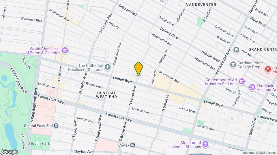 322 N Boyle Ave Map and Location Details