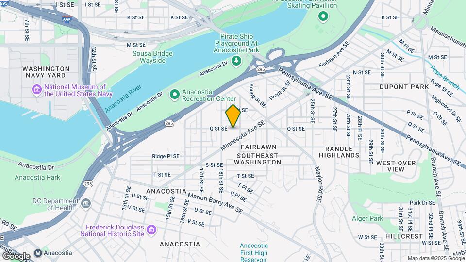 1827 Q St SE Map and Location Details