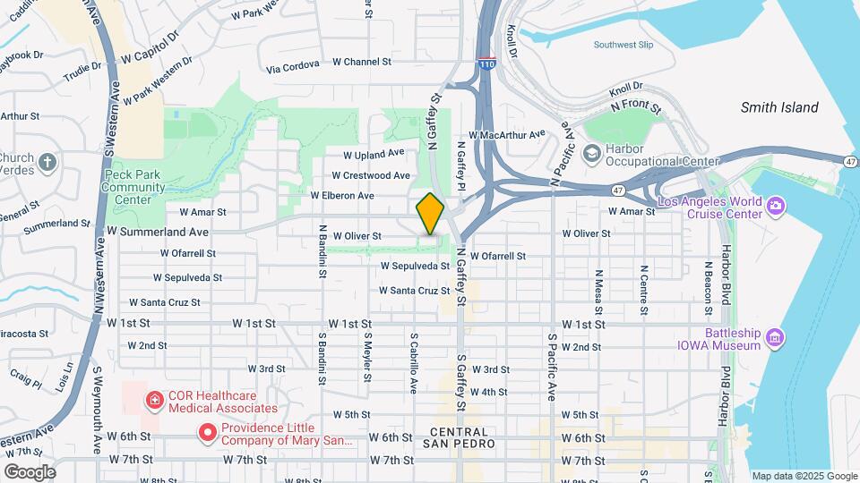 771 W Oliver St, Unit Upper Map and Location Details