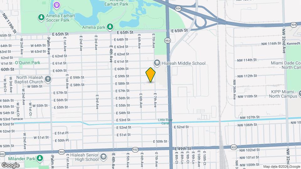 670 E 58th St Map and Location Details