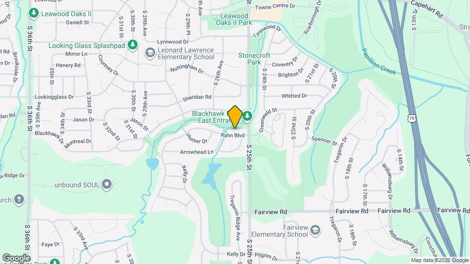 2604 Rahn Blvd Map and Location Details