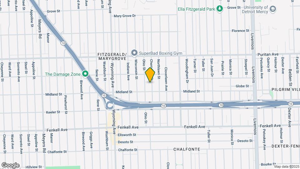 15745 Cherrylawn St Map and Location Details