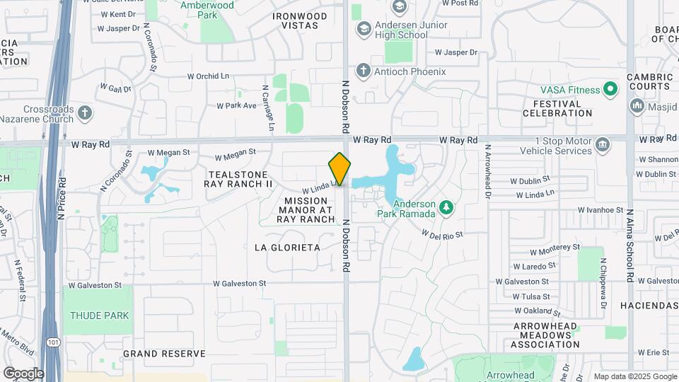 871 N Santa Anna St Map and Location Details