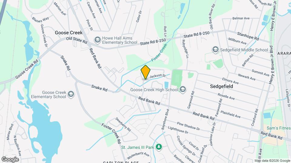 205 Jackson St Map and Location Details