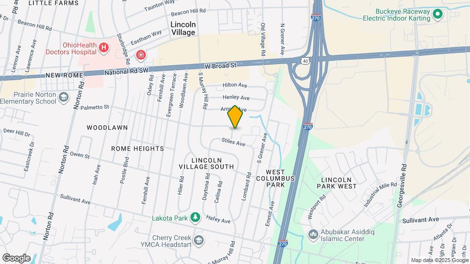 4694 Palmetto St Mapa y Detalles de la Ubicación