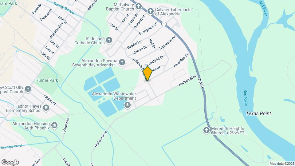 701 Avoyelles Dr Mapa y Detalles de la Ubicación