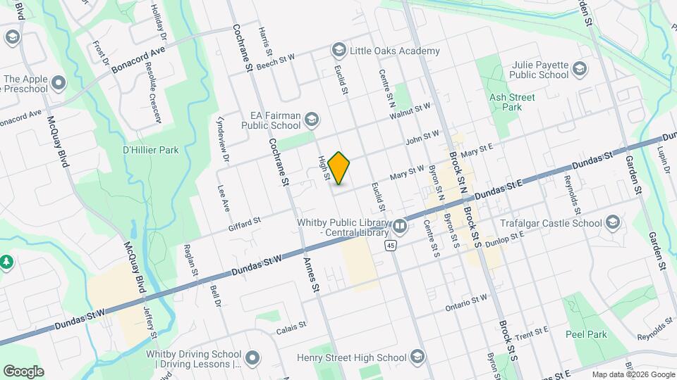 201 High St Map and Location Details