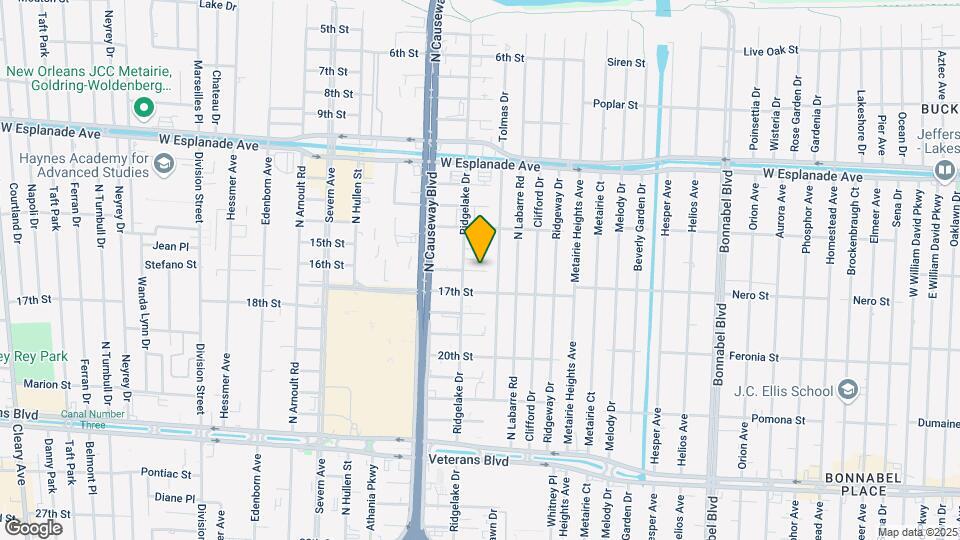 3025 16th St Map and Location Details