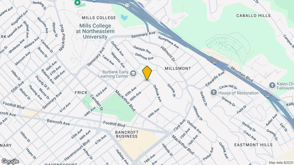 6515 Outlook Ave Mapa y Detalles de la Ubicación