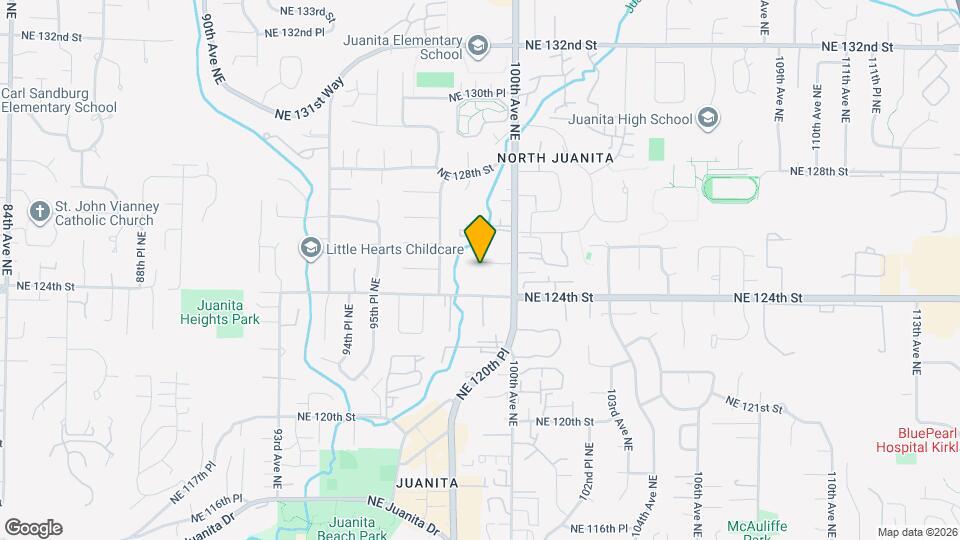 9906 NE 124th St, Unit 1111 Mapa y Detalles de la Ubicación