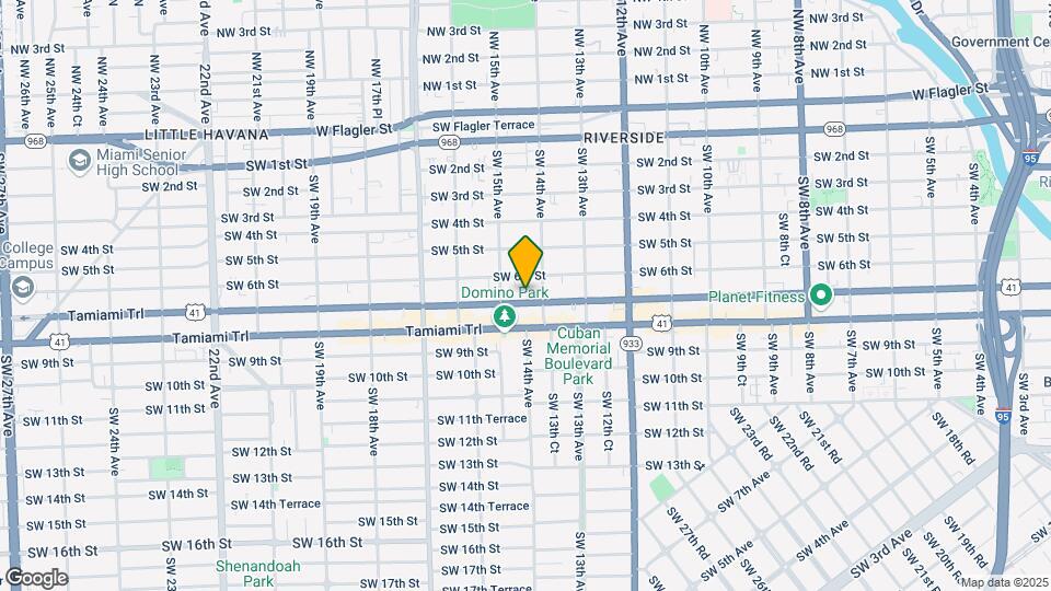 1429 SW 7th St Map and Location Details