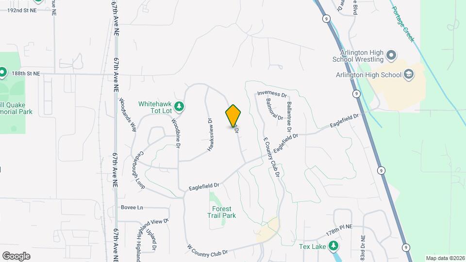 18424 Newport Dr Map and Location Details