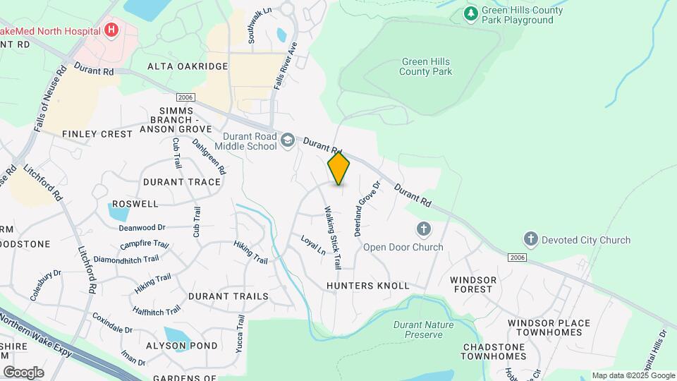 9013 Tenderfoot Trail Map and Location Details