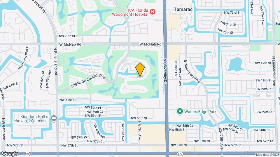 7900 Colony Cir S, Unit 309 Map and Location Details