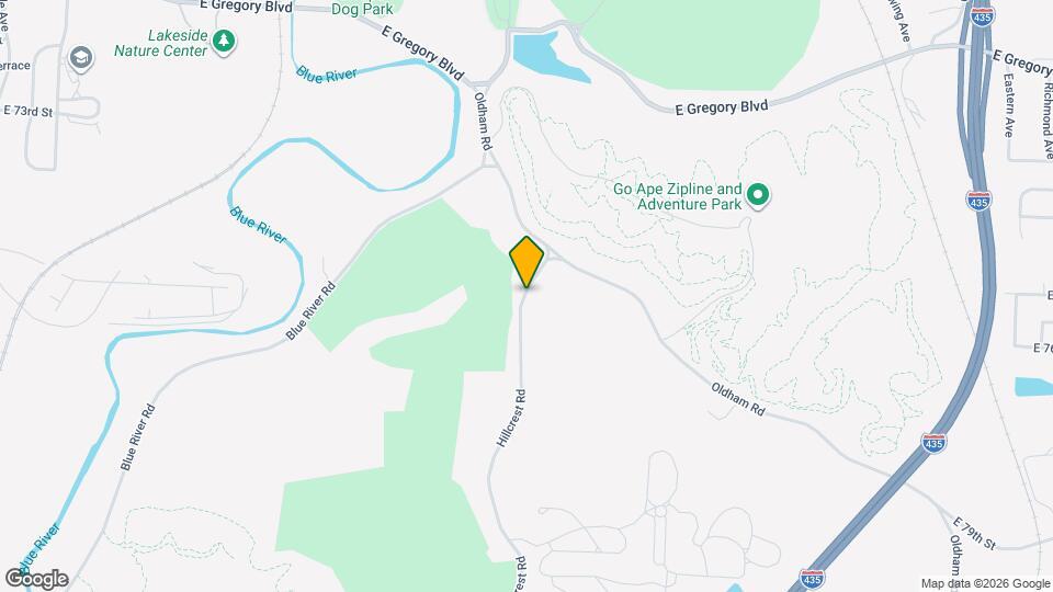 7601 Hillcrest Rd, Unit SI FL3-ID1612764P Mapa y Detalles de la Ubicación