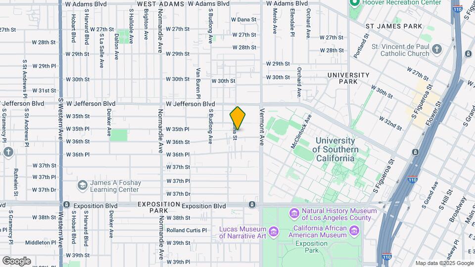 3526 S Catalina St Mapa y Detalles de la Ubicación