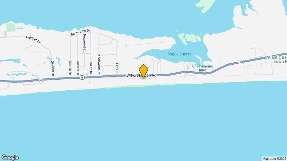 2221 W Fort Macon Rd Map and Location Details