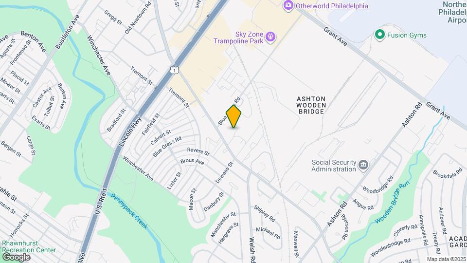 2525 Welsh Rd Map and Location Details