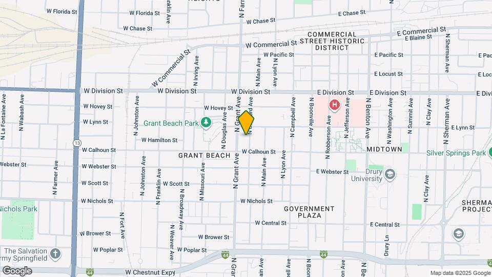 1329 N Concord Ave Map and Location Details