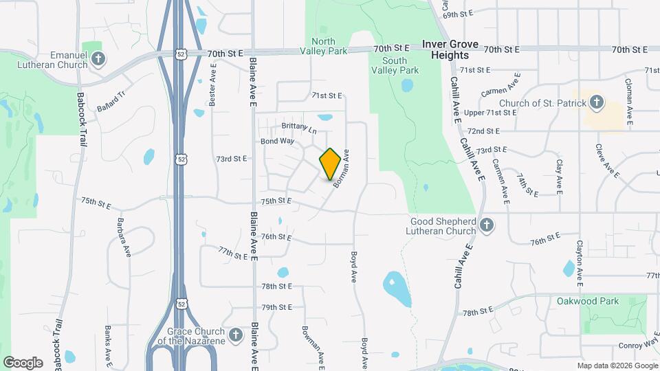 7445 Borman Ave Map and Location Details