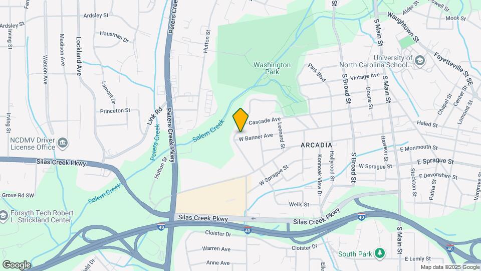 733 W Banner Ave Map and Location Details