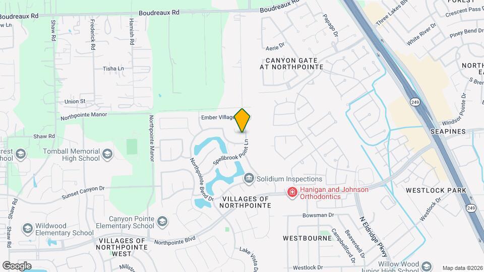 12407 Point Arbor Court Map and Location Details