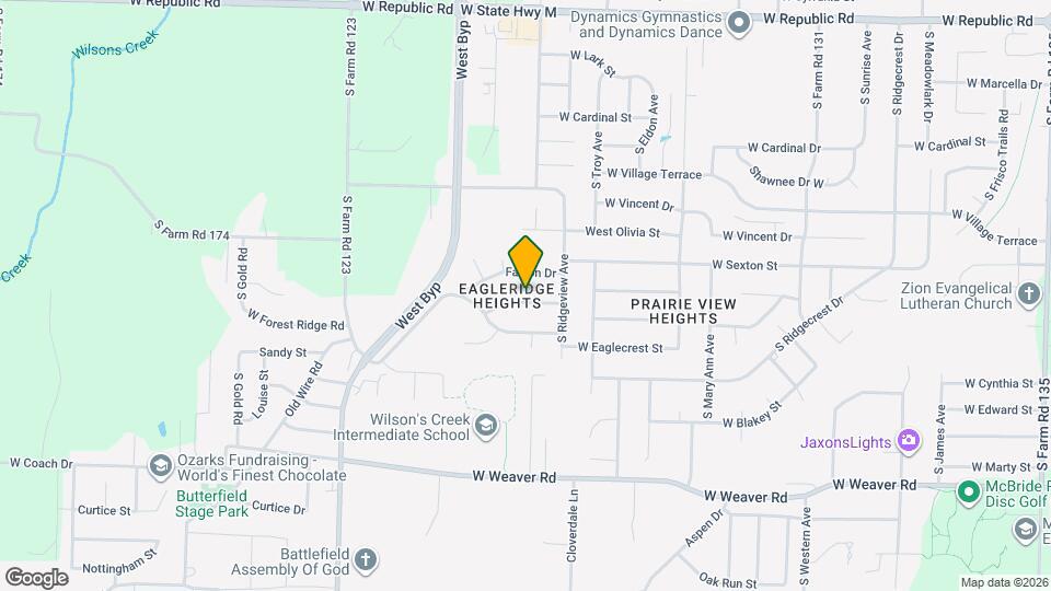 3955 Condor Dr Map and Location Details