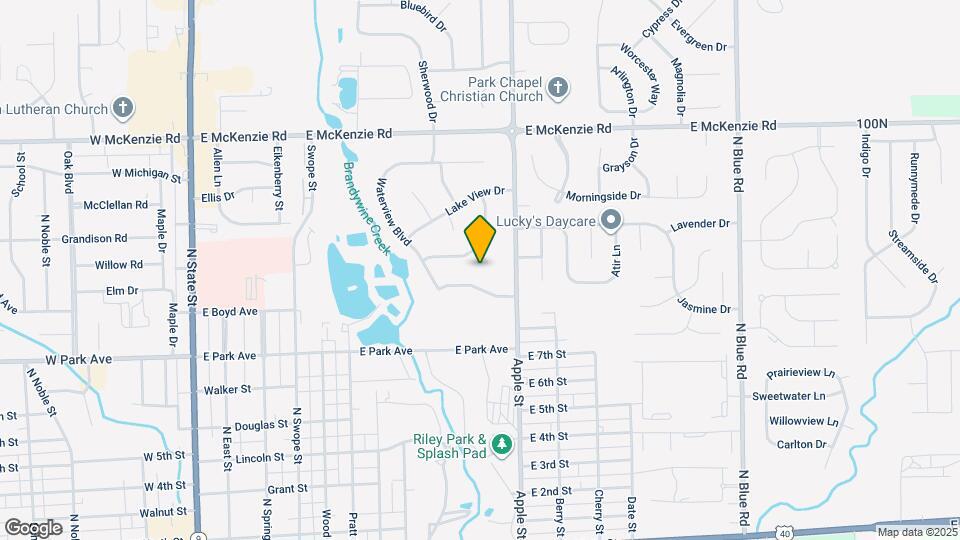 128 Creek View Ct Map and Location Details