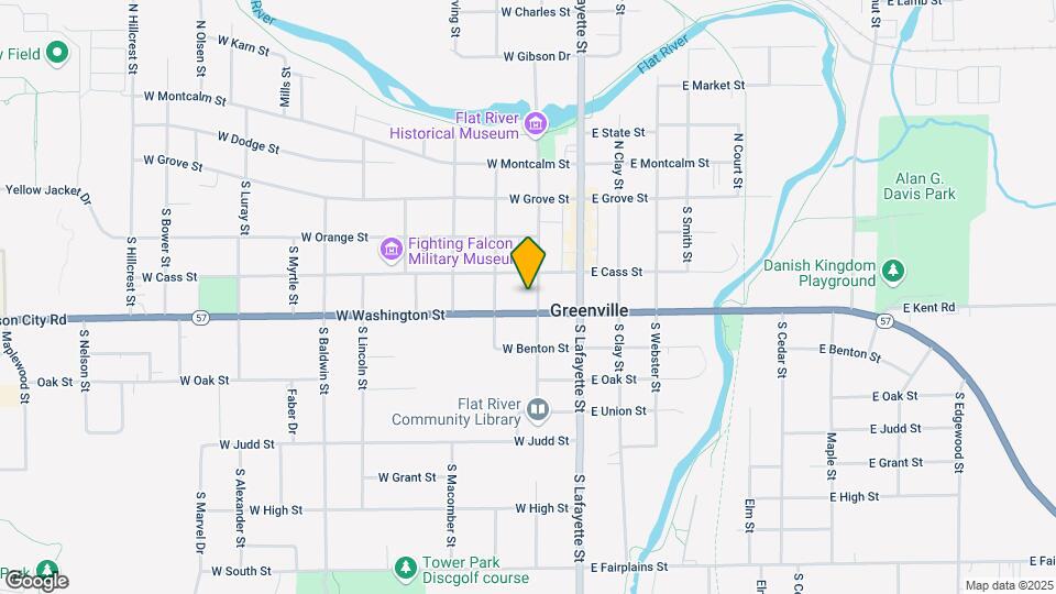 315 S Franklin St, Unit 1 Mapa y Detalles de la Ubicación