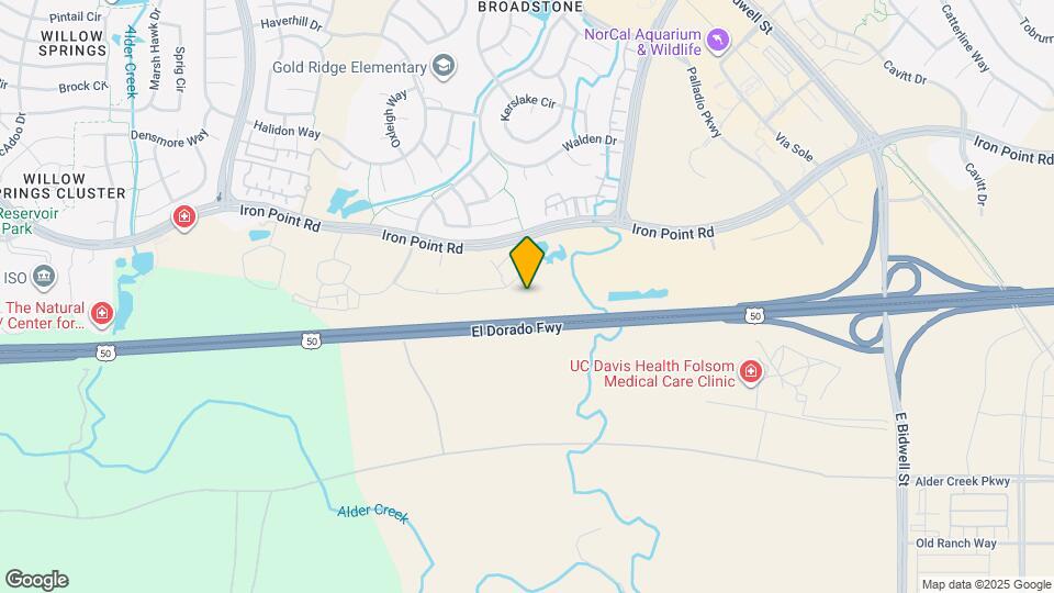 2295 Iron Point Rd Map and Location Details